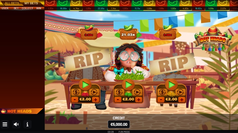 Gioca a Hot Heads gratis