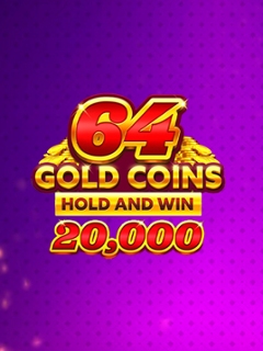 64 Gold Coins Hold and Win 20,000