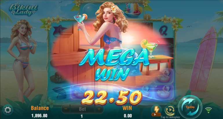 Bikini Lady - Mega Win