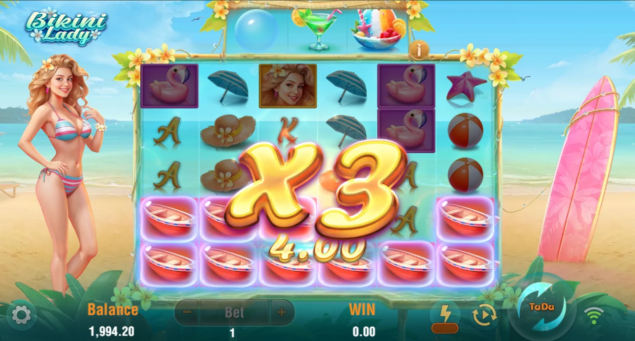 Bikini Lady - Multiplier Win