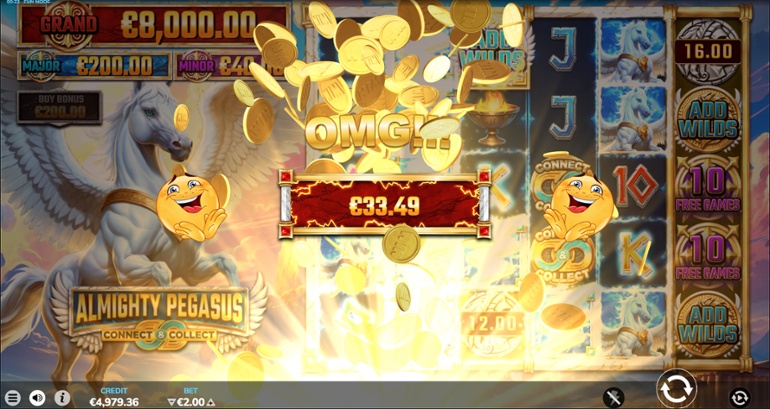 Almighty Pegasus - Big Win