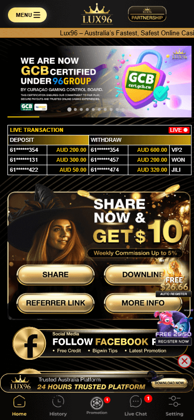 LUX96_Casino_homepage_mobile