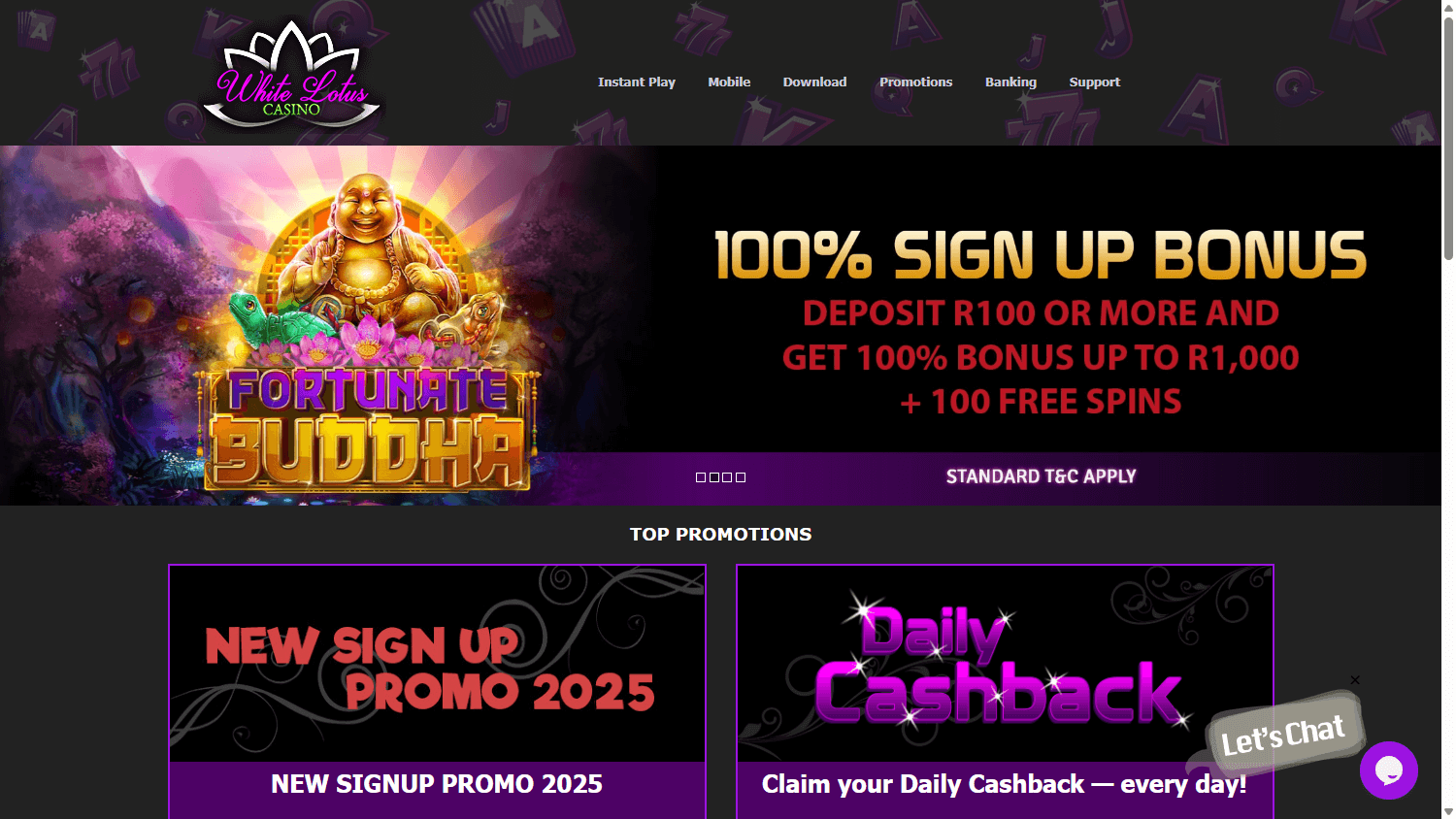 White_Lotus_Casino_homepage_desktop