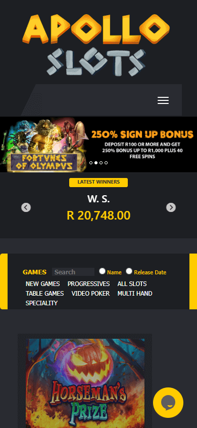 Apollo_Slots_Casino_homepage_mobile