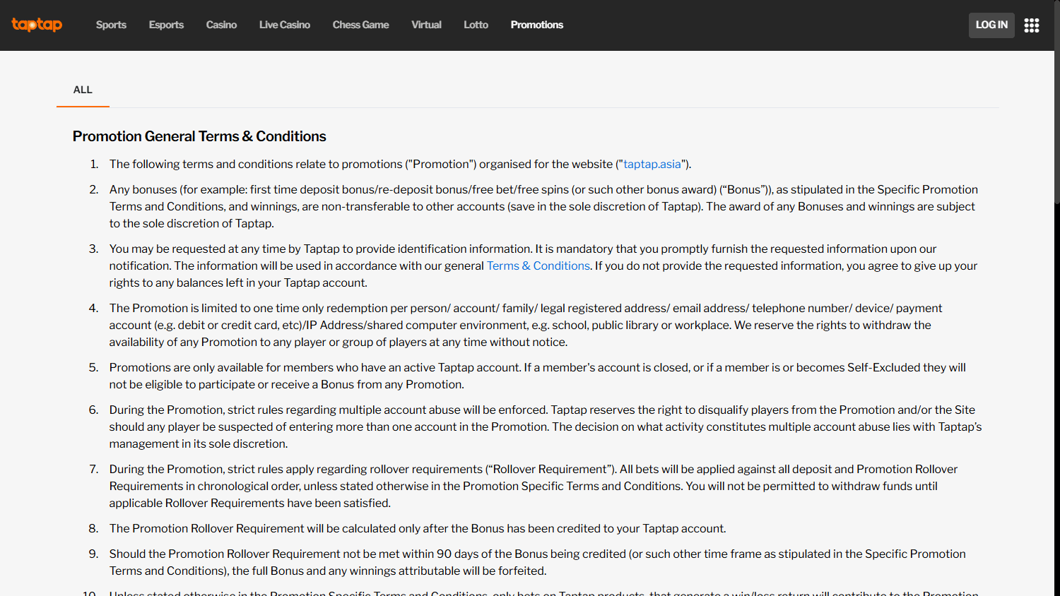 Taptap_Casino_promotions_desktop