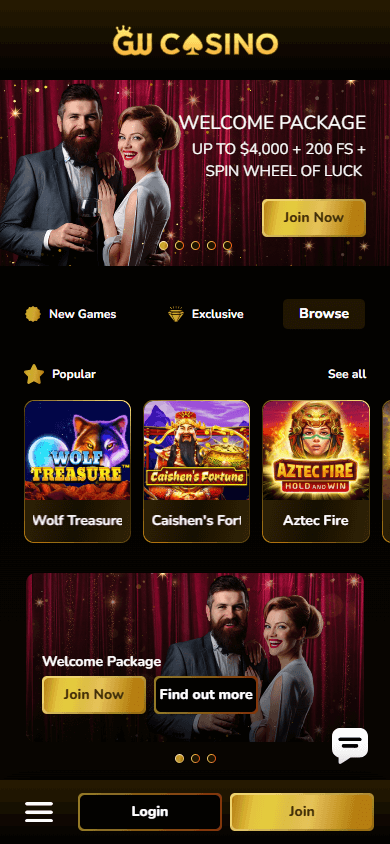 GW_Casino_homepage_mobile