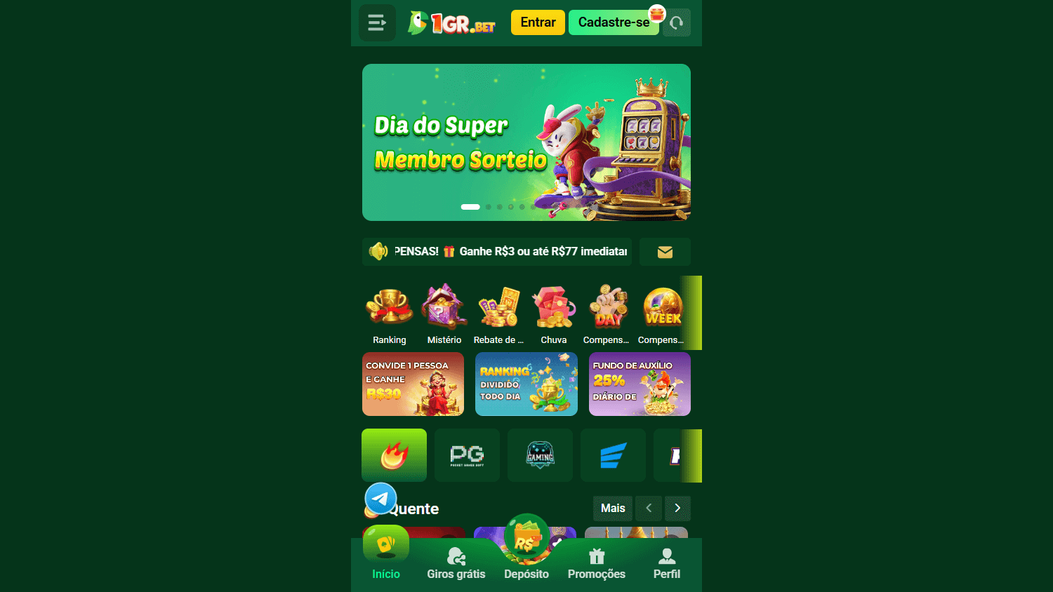 1GR.BET_Casino_homepage_desktop