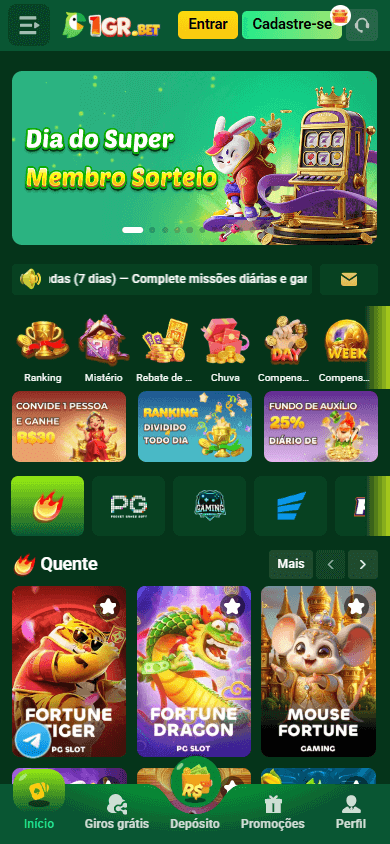 1GR.BET_Casino_homepage_mobile