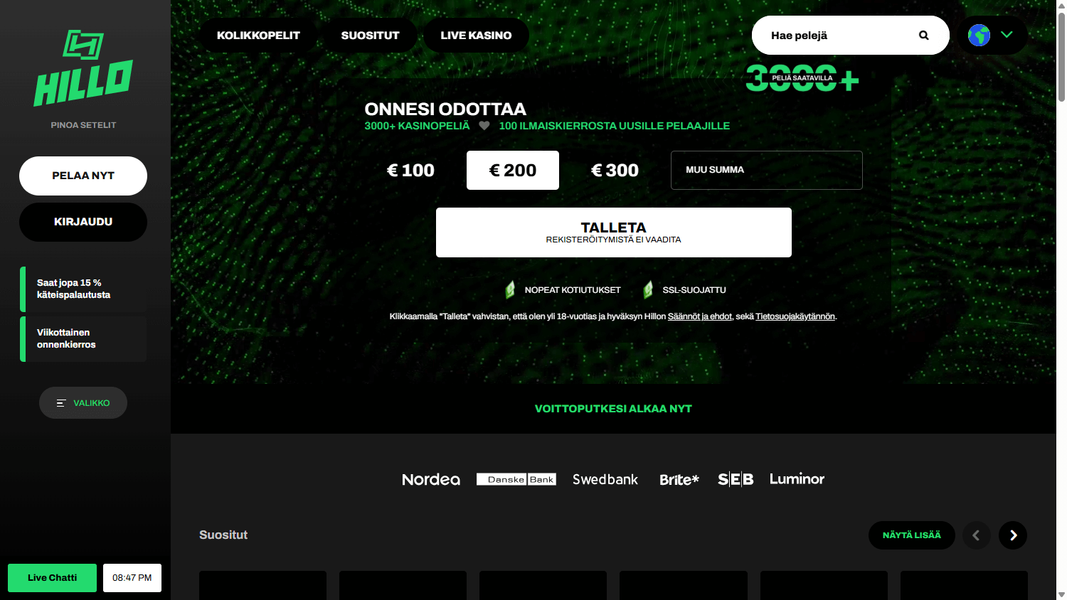 Hillo_Casino_homepage_desktop