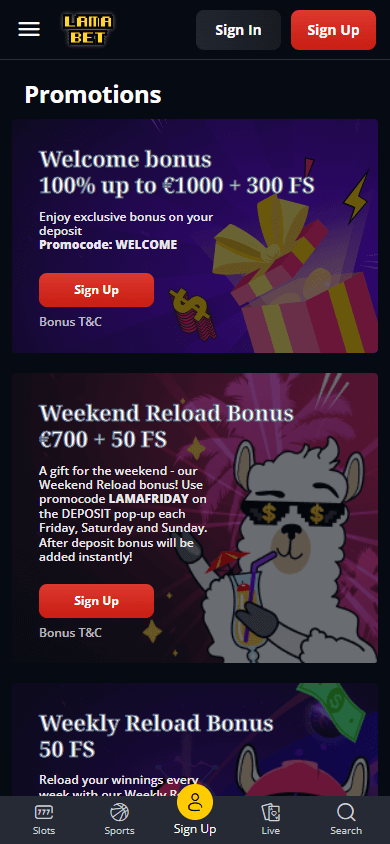 Lamabet_Casino_promotions_mobile