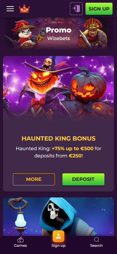 Wizzebets_Casino_promotions_mobile