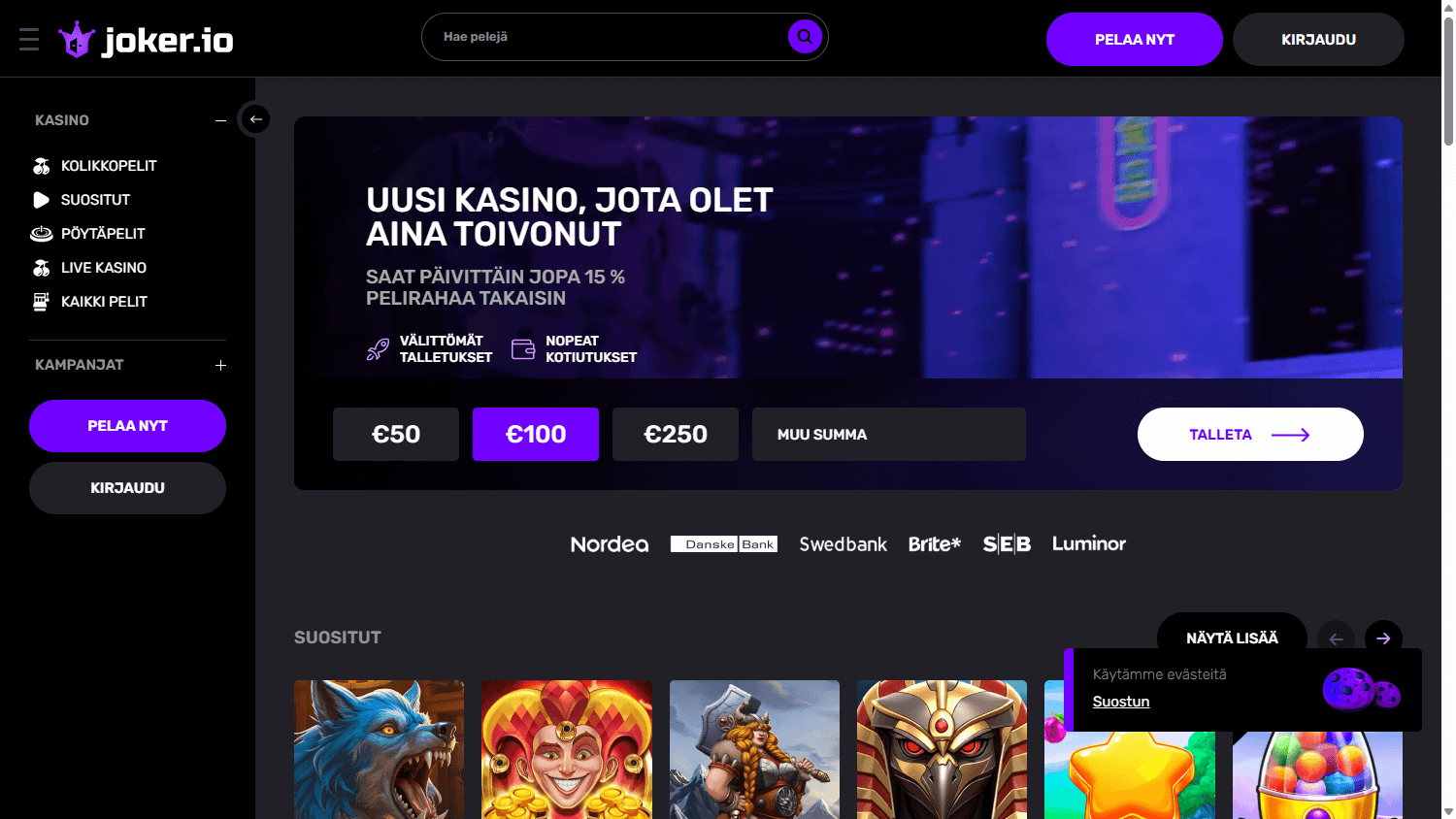 Joker.io_Casino_homepage_desktop