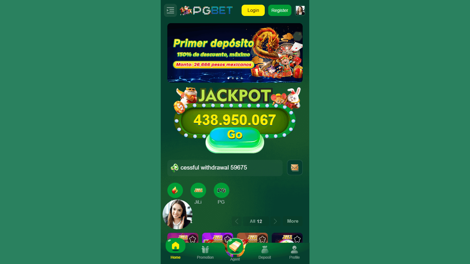 PGBET_Casino_homepage_desktop