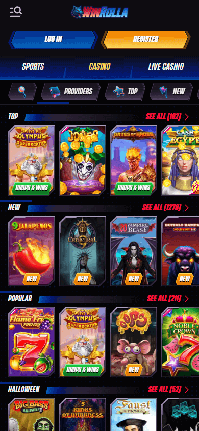Winrolla_Casino_game_gallery_mobile