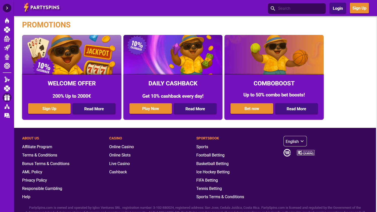PartySpins_Casino_promotions_desktop