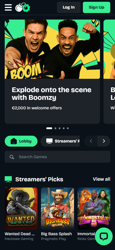 Boomzy_Casino_game_gallery_mobile