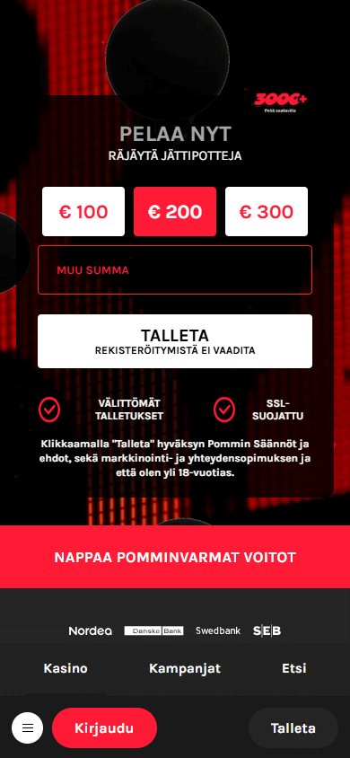 Pommi_Casino_homepage_mobile