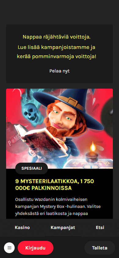 Pommi_Casino_promotions_mobile