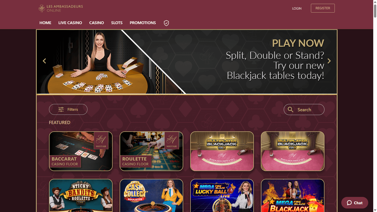Les_Ambassadeurs_Online_Casino_homepage_desktop