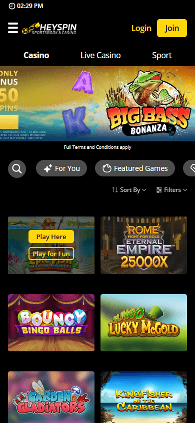 HeySpin_Casino_game_gallery_mobile