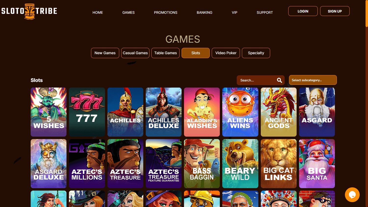 Sloto_Tribe_Casino_game_gallery_desktop