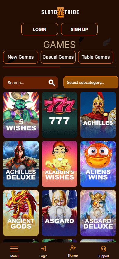 Sloto_Tribe_Casino_game_gallery_mobile