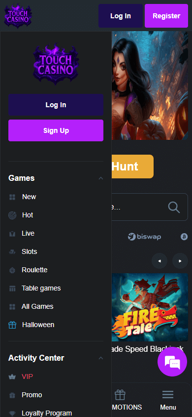 Touch_Casino_homepage_mobile