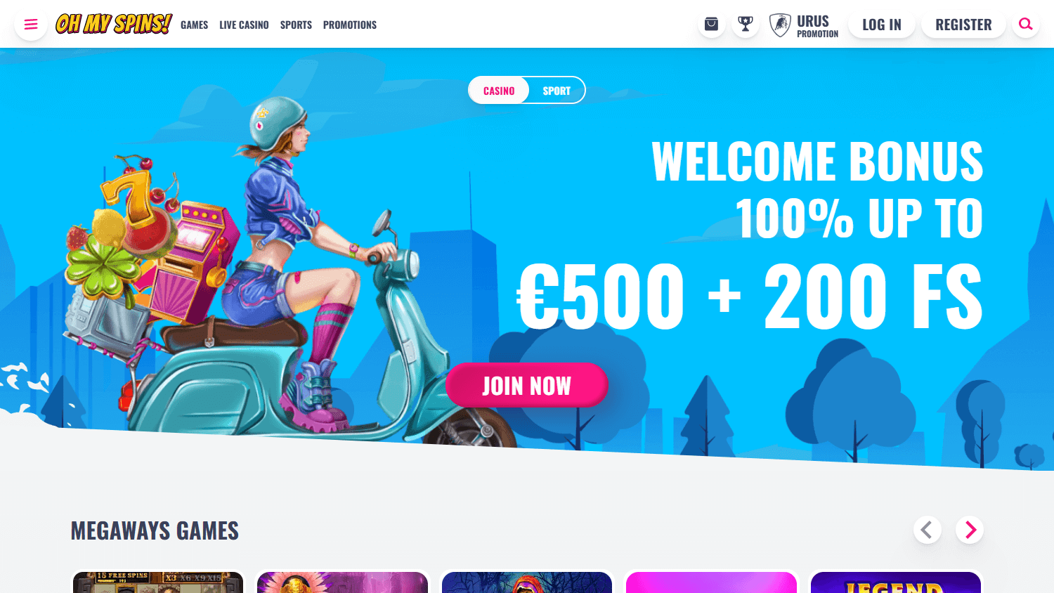 ohmyspins_casino_homepage_desktop