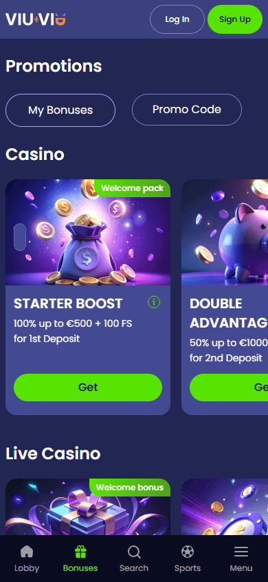 Viu-viu_Casino_promotions_mobile