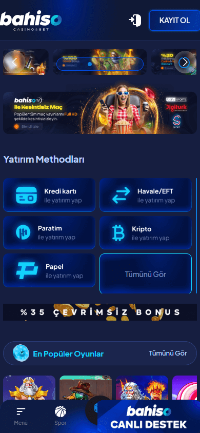 Bahiso_Casino_homepage_mobile