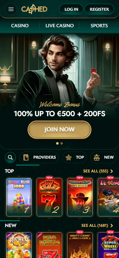 cashed_casino_homepage_mobile