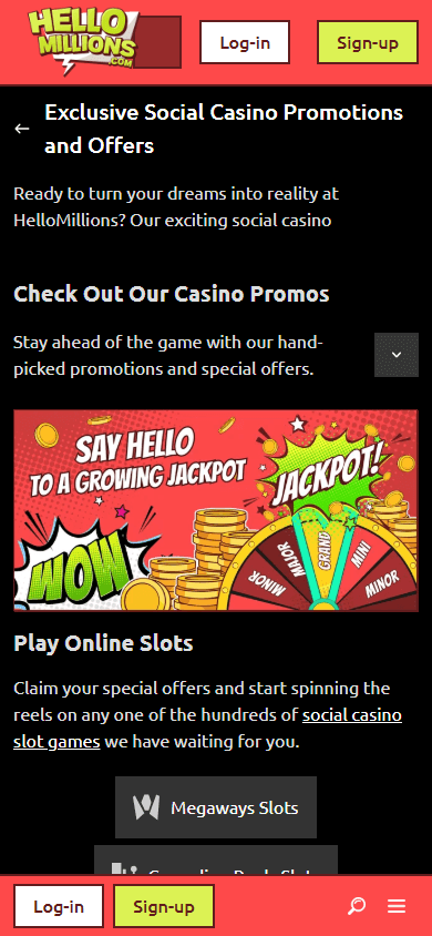 Hello_Millions_Casino_promotions_mobile