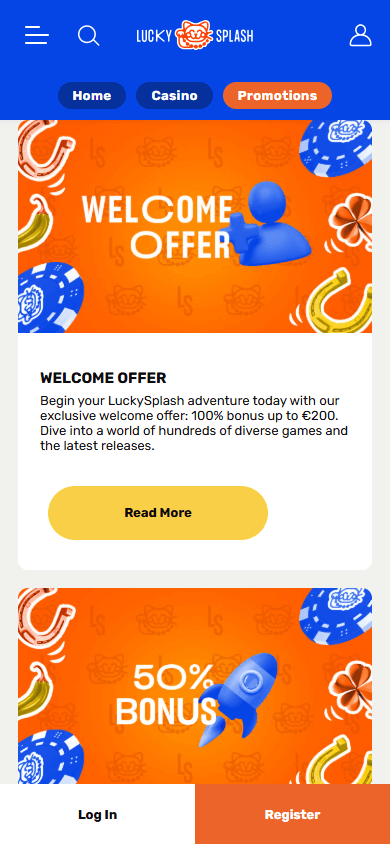 Luckysplash_Casino_promotions_mobile