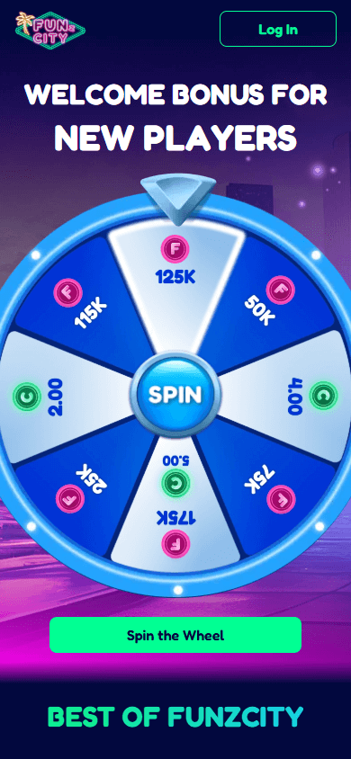 Funzcity_Casino_homepage_mobile