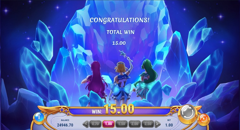 Moon Princess Stargazing - Feature Total Win
