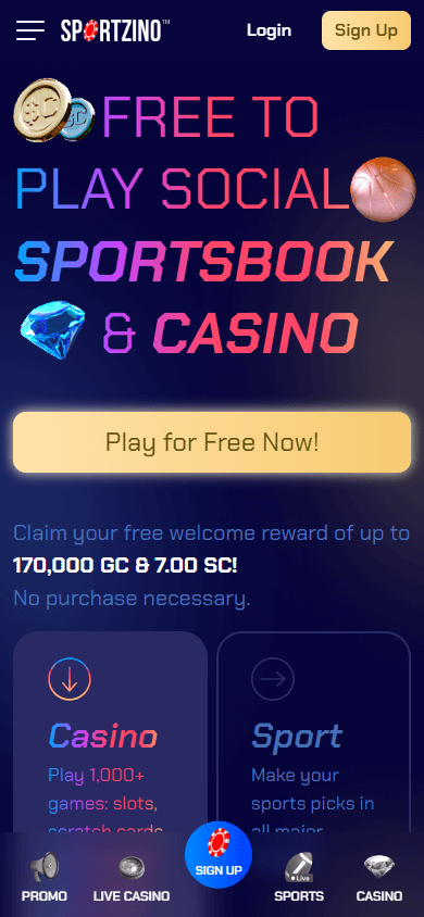 sportzino_casino_homepage_mobile