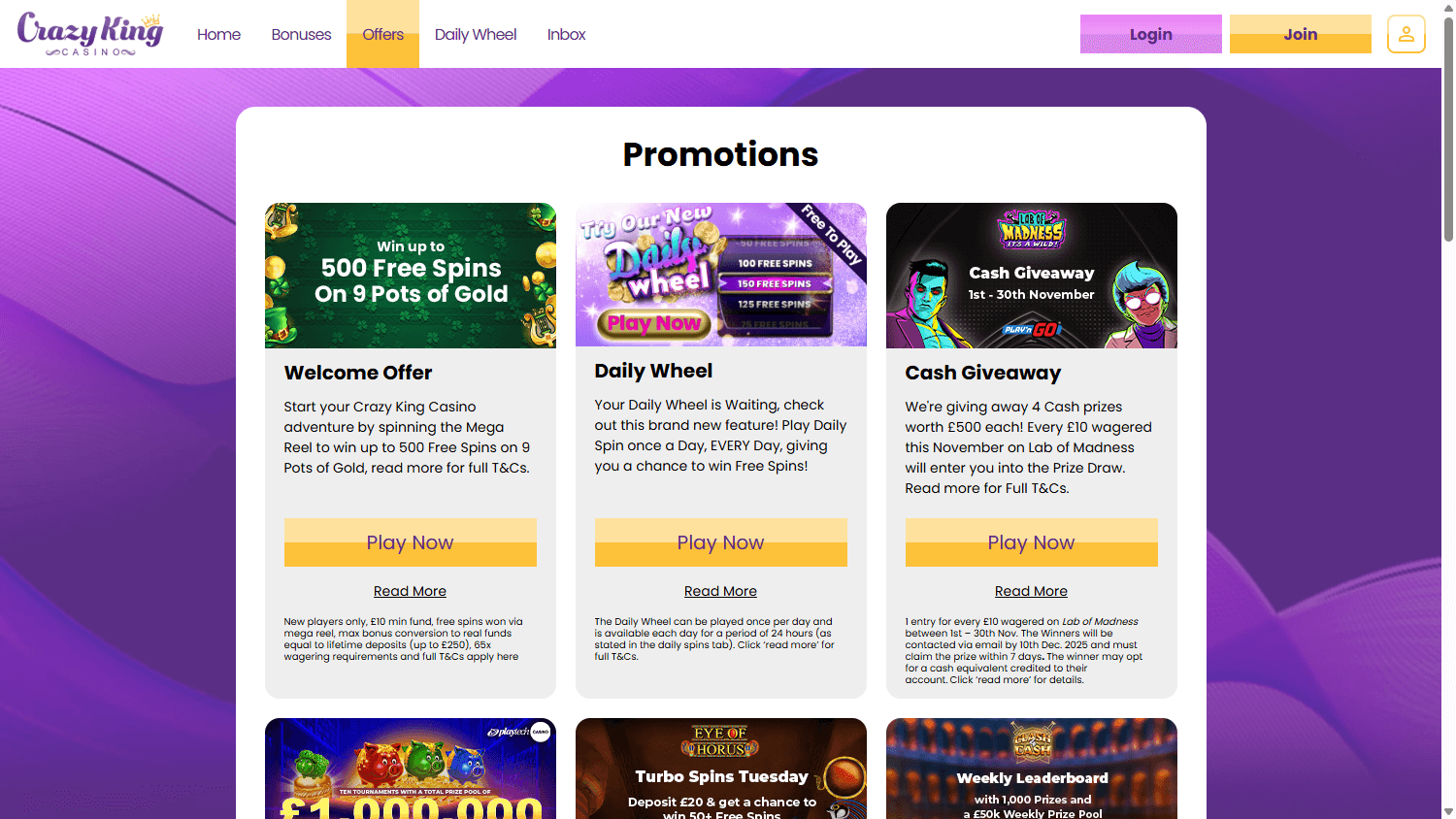 Crazy_King_Casino_promotions_desktop