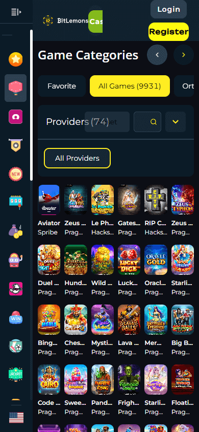 BitLemons_Casino_game_gallery_mobile