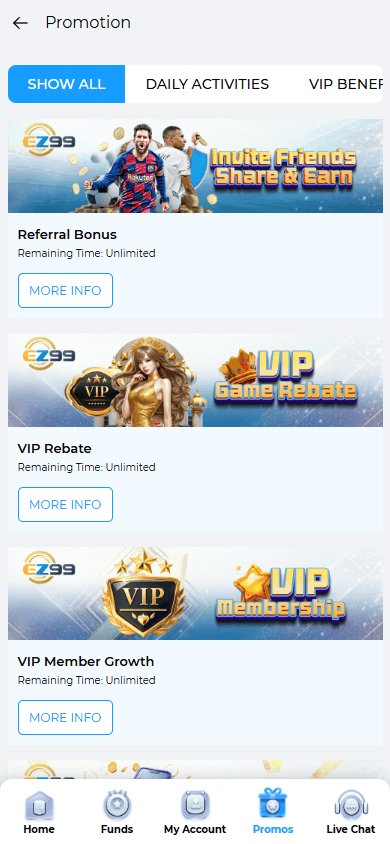 EZ99_Casino_promotions_mobile