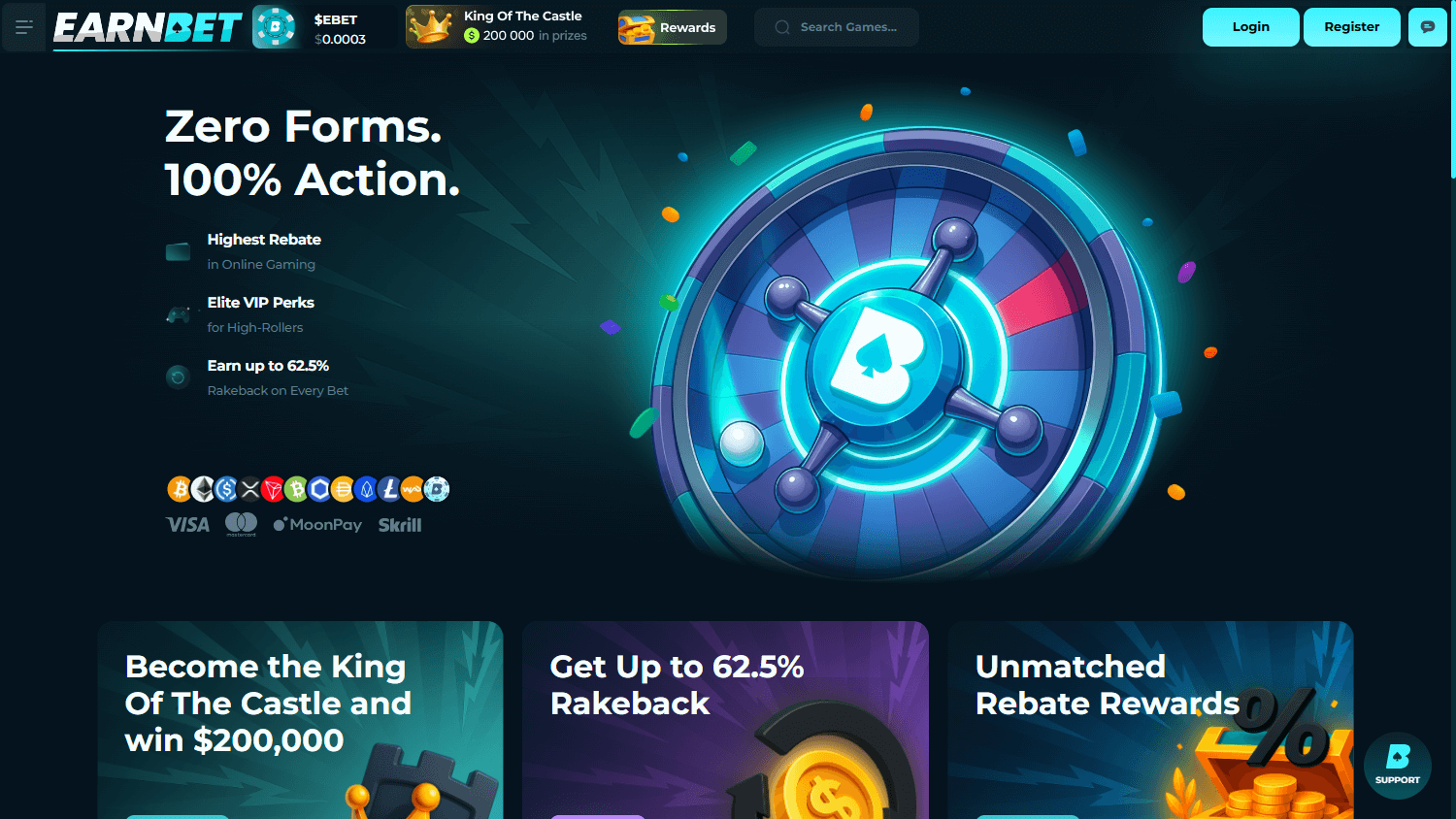 EarnBet_Casino_homepage_desktop