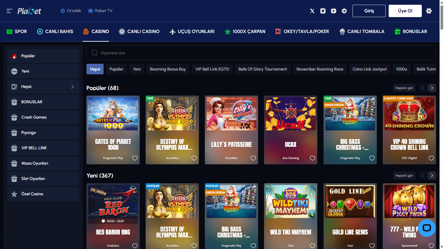 Piabet_Casino_game_gallery_desktop