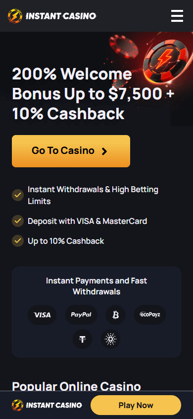Instant_Casino_homepage_mobile