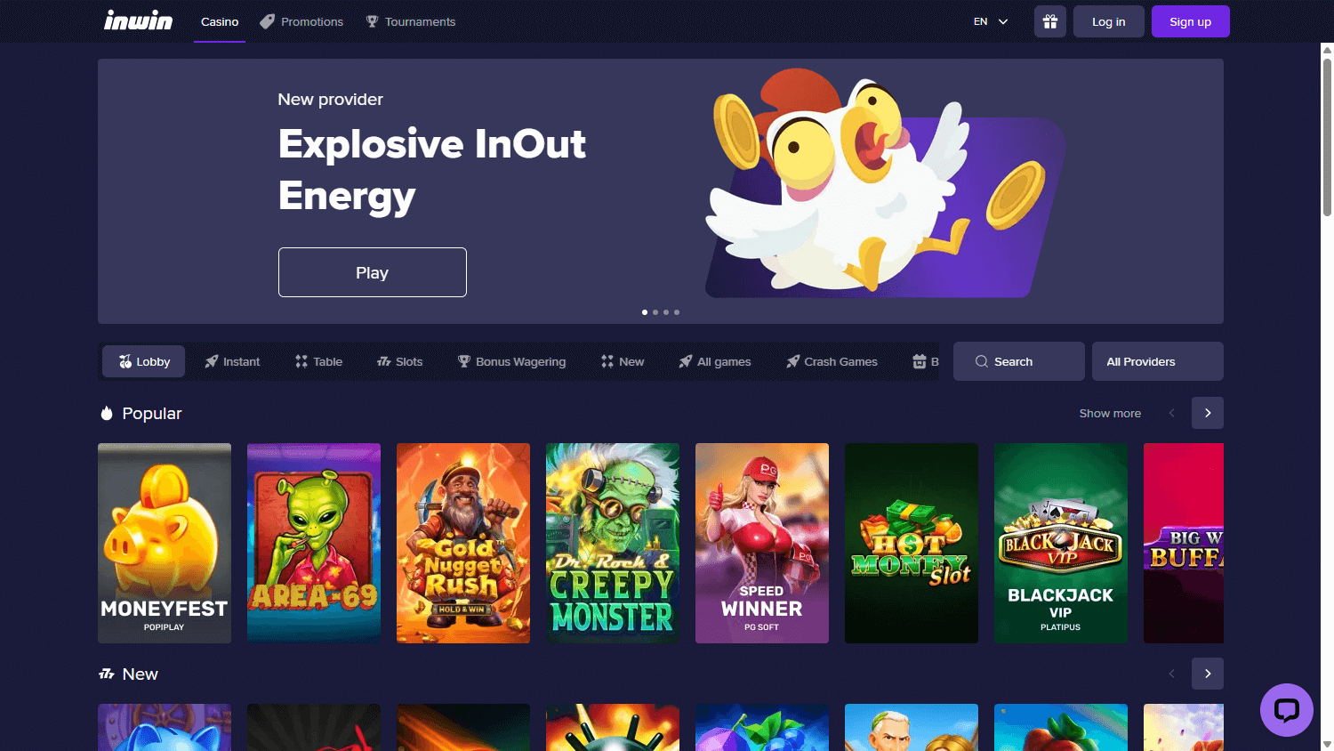 Inwin_Casino_homepage_desktop