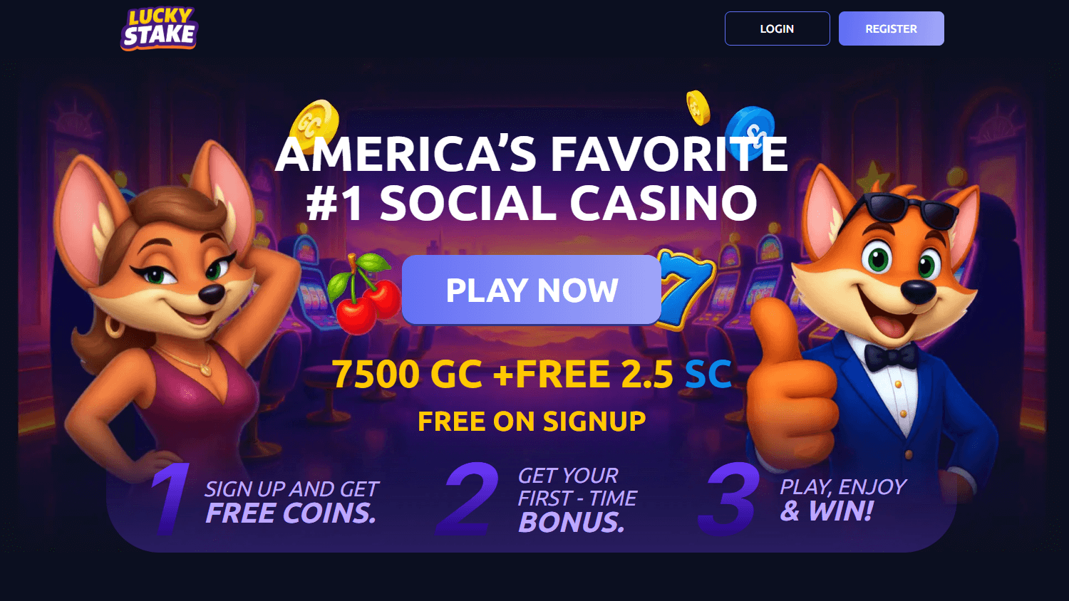 luckystake_casino_homepage_desktop