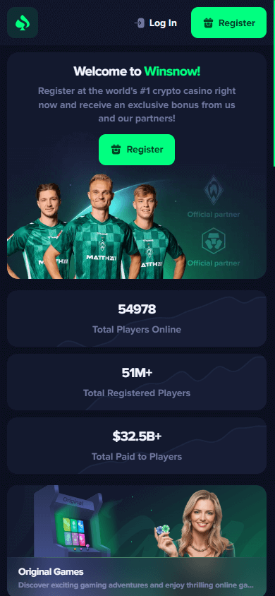 winsnow_casino_homepage_mobile