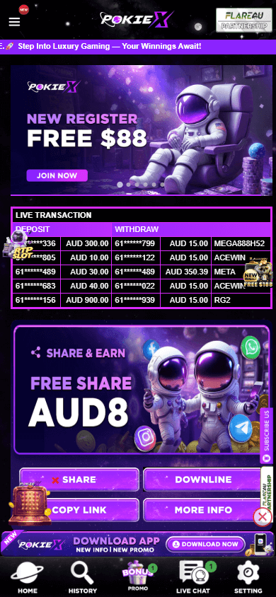 pokiex_casino_homepage_mobile