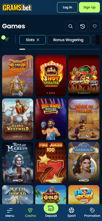 Grams.bet_Casino_game_gallery_mobile