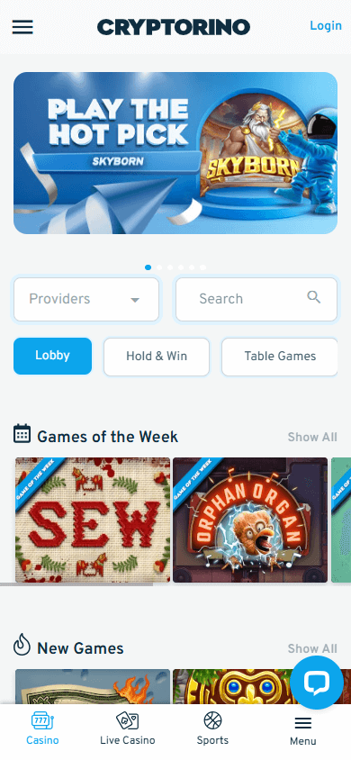 Cryptorino.io_Casino_game_gallery_mobile