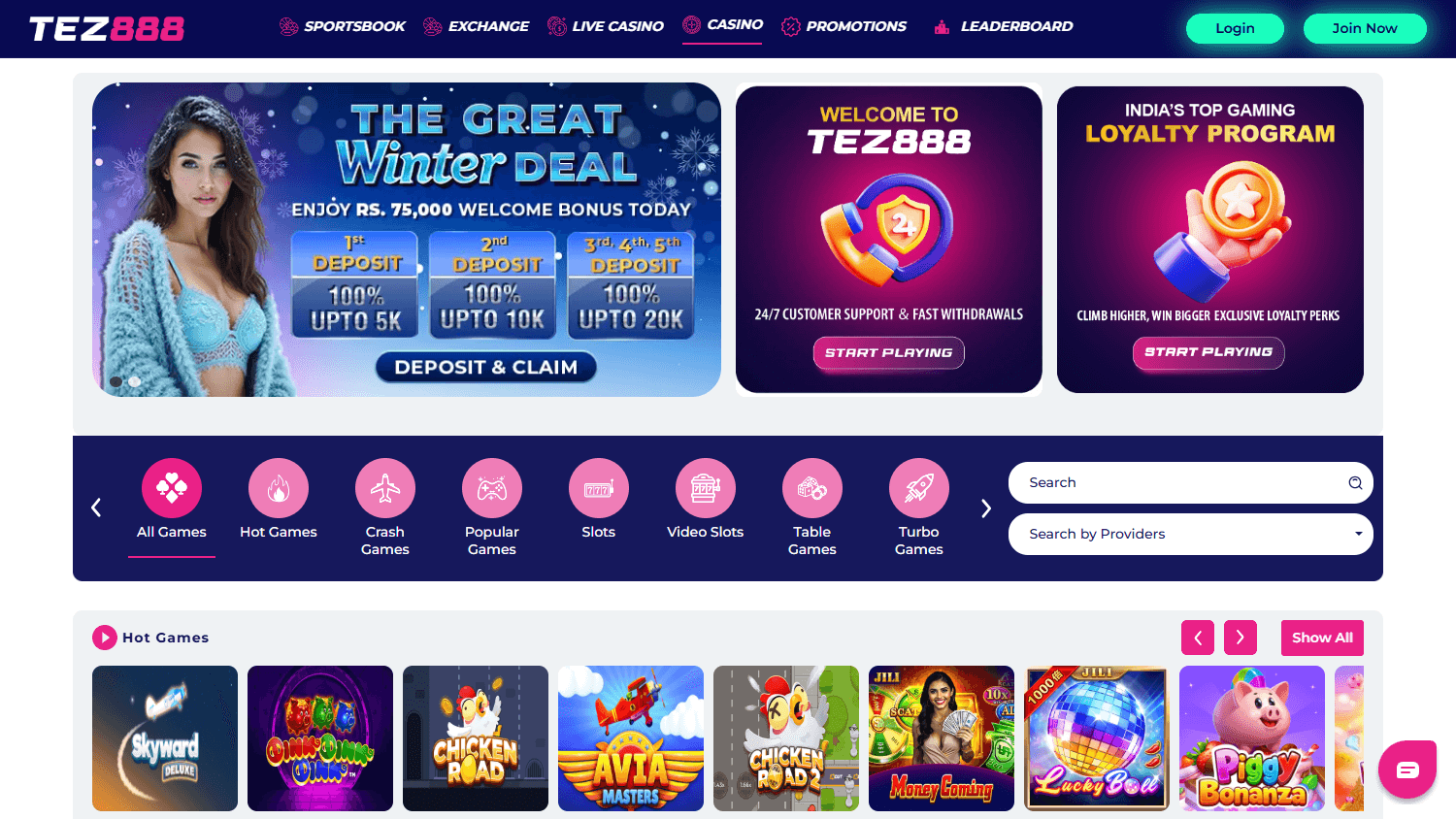 Tez888_Casino_game_gallery_desktop