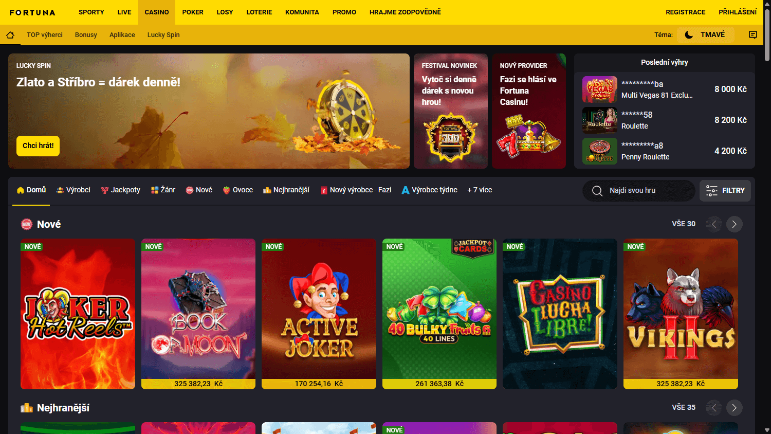 fortuna_casino_cz_homepage_desktop